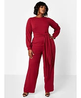 Rebdolls Women's No Exceptions Cotton Wide Leg Pants