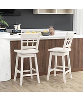 Counter Height Bar Stools Set of 2 Stylish & Comfortable Chairs for Kitchen or Home