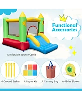 Inflatable Kids Bounce House Fun & Durable Blow-Up Bouncer for Outdoor Play