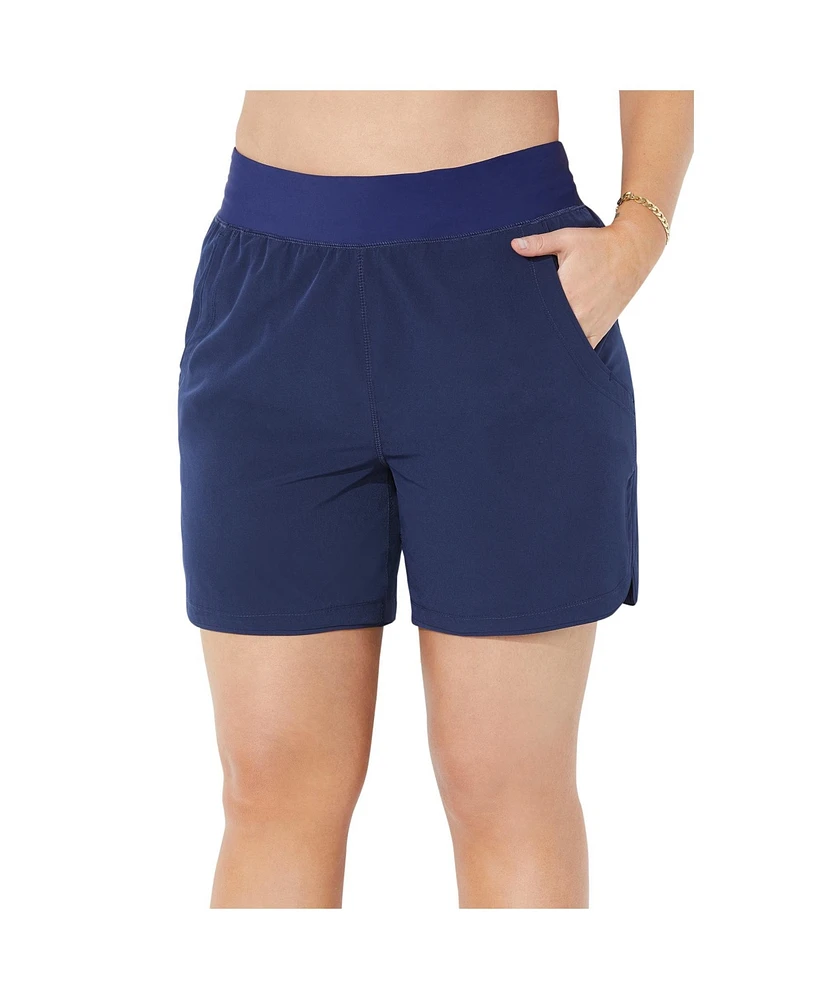 Swimsuits for All Plus Quick-Dry Swim Short