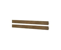 Westwood Design Highland Farmhouse Wood Twin/Full Side rails in Sand Dune