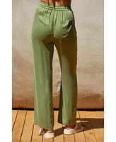 Women's Amelia Pull On Cupro Pants