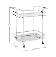 Lameris 2 Tier Bar Cart W Handle