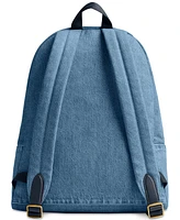 Coach Denim Cargo Medium Backpack