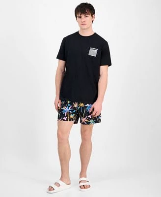 Chubbies Mens Graphic T Shirt Printed Swim Trunks