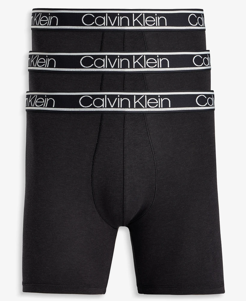 Calvin Klein Men's 3pk. Comfort Logo Boxer Briefs