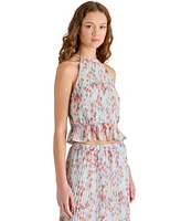 Steve Madden Women's Emil Sleeveless Peplum Top