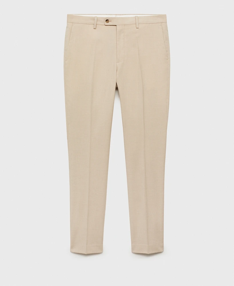 Mango Men's Eu Slim-Fit Trousers