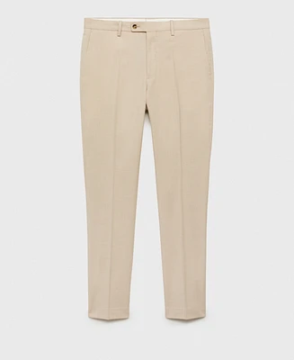 Mango Men's Eu Slim-Fit Trousers