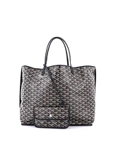 Pre-Owned Goyard Gm Anjou Reversible Tote Coated Canvas