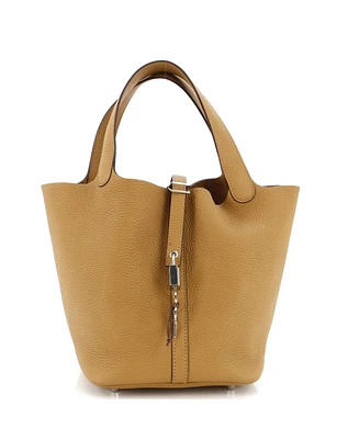 Pre-Owned HERMES Mm Picotin Lock Bag Clemence