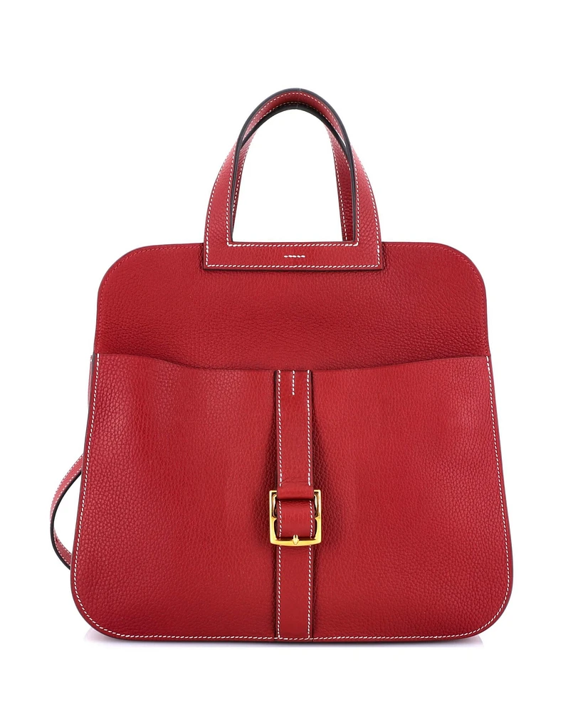 Pre-Owned Hermes 31 Halzan Bag Clemence