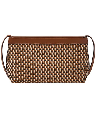 Fossil Penrose Top Zipper Clutch Handbag