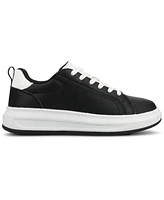 Journee Collection Women's Meeya Casual Lace-Up Sneakers