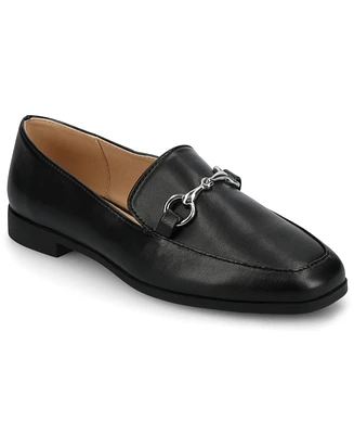 Journee Collection Women's Lacie Slide Op Tailored Loafers