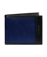 Tommy Hilfiger Men's Overlay Front Pocket Wallet