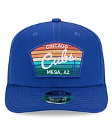 New Era Men's Royal Chicago Cubs 2025 Spring Training 9SEVENTY Stretch-snap Trucker Hat