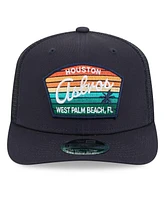 New Era Men's Navy Houston Astros 2025 Spring Training 9SEVENTY Stretch-snap Trucker Hat