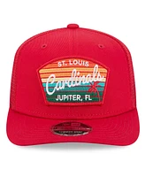 New Era Men's Red St. Louis Cardinals 2025 Spring Training 9SEVENTY Stretch-snap Trucker Hat