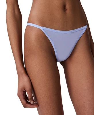 Calvin Klein Women's Ideal Micro String Thong Underwear QD5115