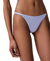 Calvin Klein Women's Ideal Micro String Thong Underwear QD5115