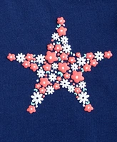 First Impressions Baby Girls Flower Star Graphic T-Shirt, Exclusively at Macy's