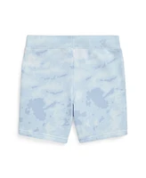 Polo Ralph Lauren Toddler and Little Boys Cloud-Print Fleece Short