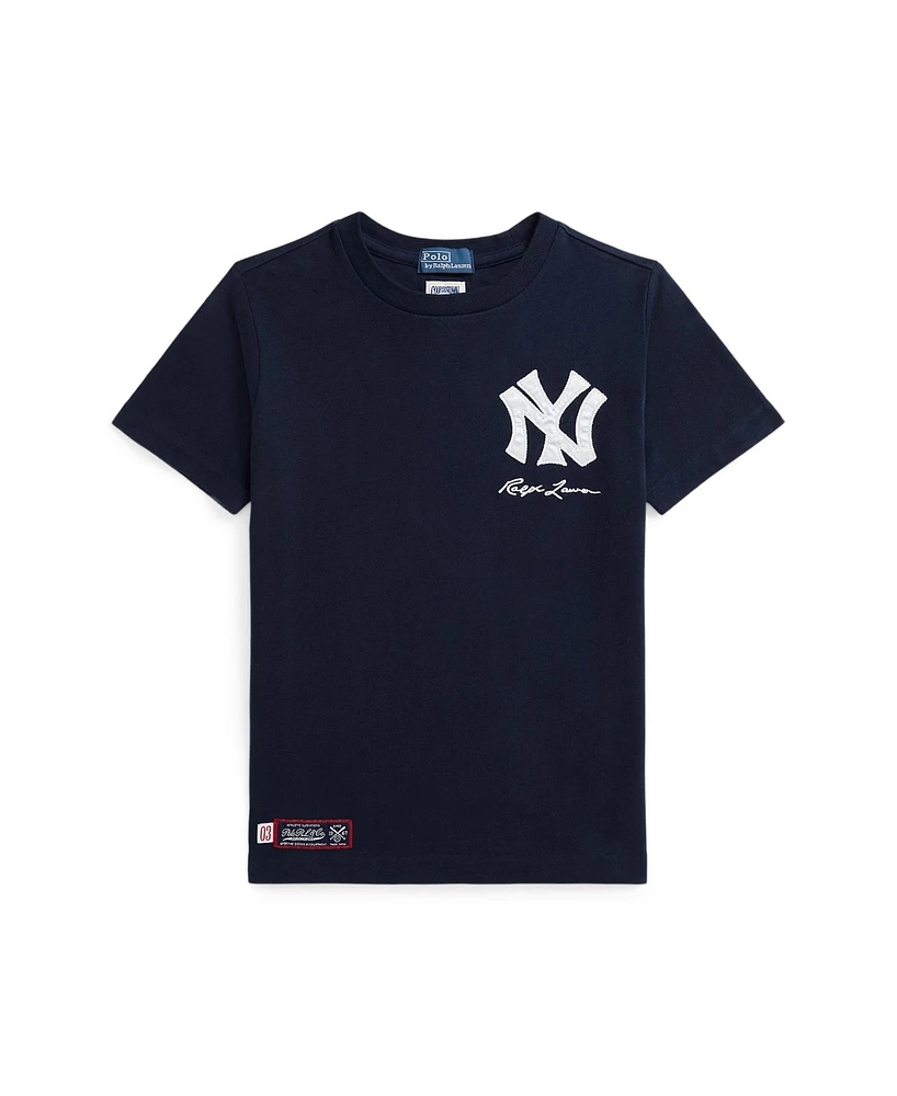 Polo Ralph Lauren Toddler and Little Boys Yankees Jersey T-Shirt