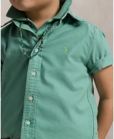 Polo Ralph Lauren Toddler and Little Boys Oxford Short-Sleeve Shirt