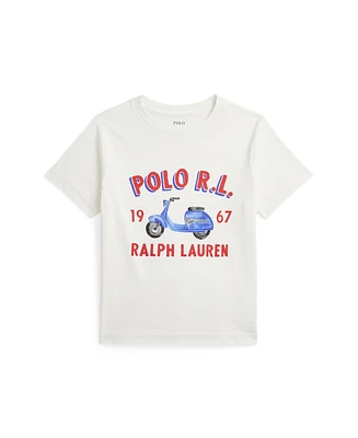 Polo Ralph Lauren Toddler and Little Boys Logo Jersey T-Shirt