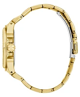 Guess Women's Multifunction Gold-Tone Stainless Steel Watch, 38mm
