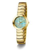 Guess Women's Analog Gold-Tone Steel Watch, 30mm