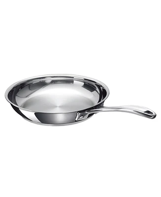 Alva Chef 11" Stainless Steel Frying Pan - Non-Toxic Pfas/Pfoa/Ptfe Free, Stay-Cool Handle - Induction Ready - Oven & Dishwasher Safe
