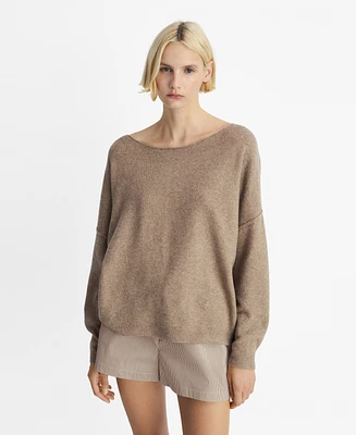 Mango Women's Oversize Knit Sweater