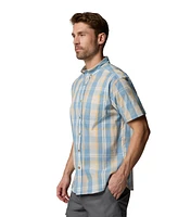 Columbia Men's Rapid Rivers Short Sleeve Plaid Shirt