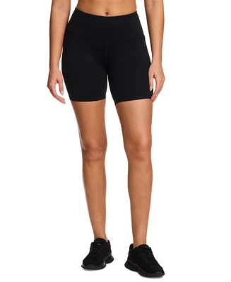 Reebok Women's Lux High-Rise Stretch Pull-On Bike Shorts