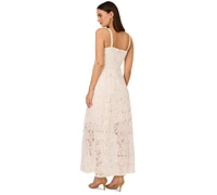 Adrianna Papell Women's Sequined Lace Gown