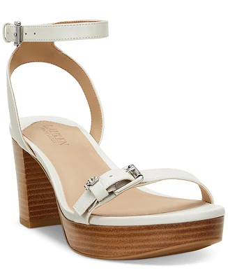 Lauren Ralph Women's Melissah Platform Dress Sandals