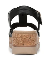 Dr. Scholl's Women's Once Again T-Strap Wedge Sandals