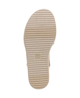 BZees Women's Riley Washable Slingback Wedge Sandals