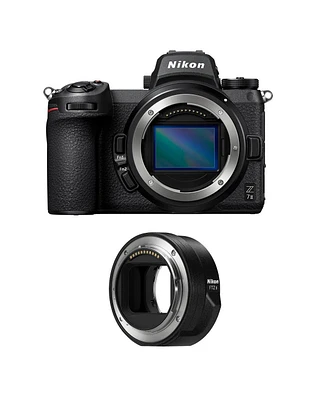 Nikon Z 7II Mirrorless Camera Bundle with Ftz Ii Mount Adapter