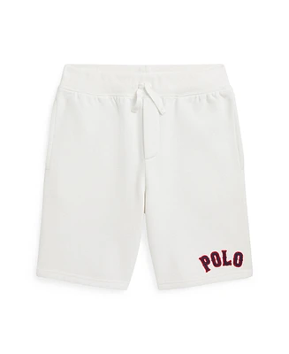 Polo Ralph Lauren Big Boys Baseball-Logo Fleece Shorts