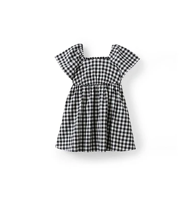 Cotton On Girls Little/Big Penny Short Sleeve Dress
