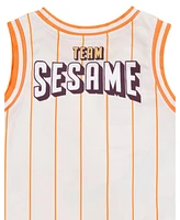 Sesame Street Mesh Jersey Athletic Tank Top and Basketball Shorts Outfit Set