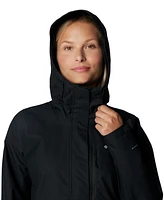Columbia Women's Hikebound Ii Hooded Waterproof Jacket