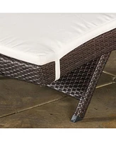 Water-Resistant Chaise Lounge Cushion Only Sets for Outdoor Comfort and Style