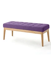Ottoman Bench, Purple