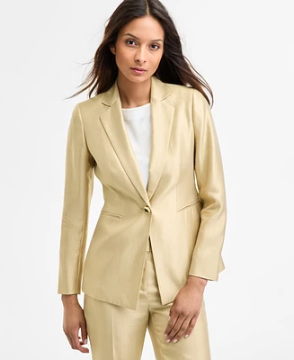 Anne Klein Women's One-Button Blazer