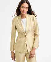 Anne Klein Women's One-Button Blazer