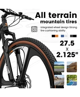 Ecarpat Mountain Bike 27.5" Wheels, 21-Speed Adult Racing Bike